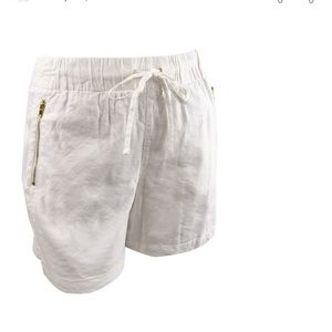 Black INC linen shorts XS